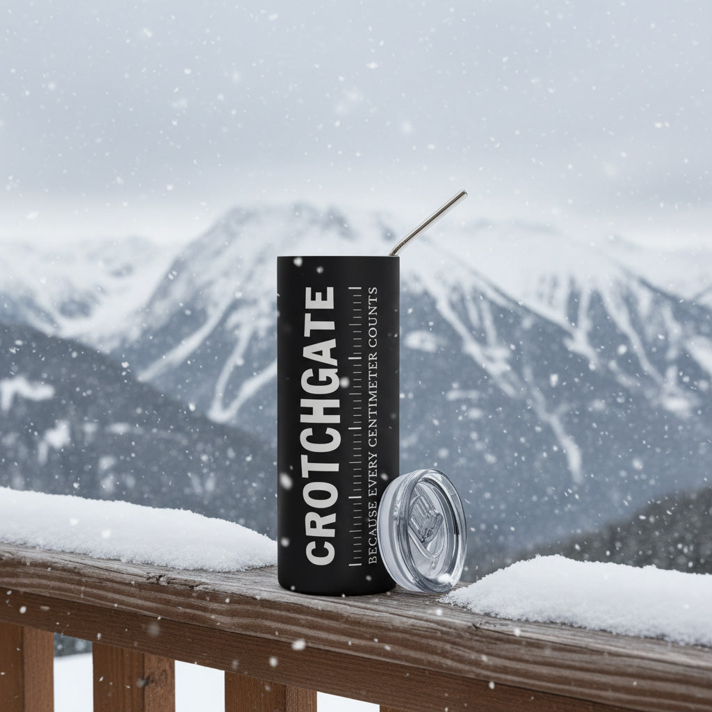 Because Every Centimeter Counts 20 oz Stainless Steel Tumbler 01