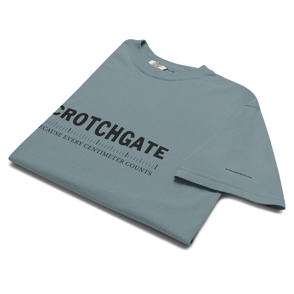 Because Every Centimeter Counts Comfort Colors Premium Unisex T-Shirt — Ice Blue Edition