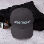 CROTCHGATE Dad Cap — Embroidered Edition
