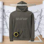 Classification: Crotchgate — Premium Comfort Colors Unisex Hoodie in Pepper