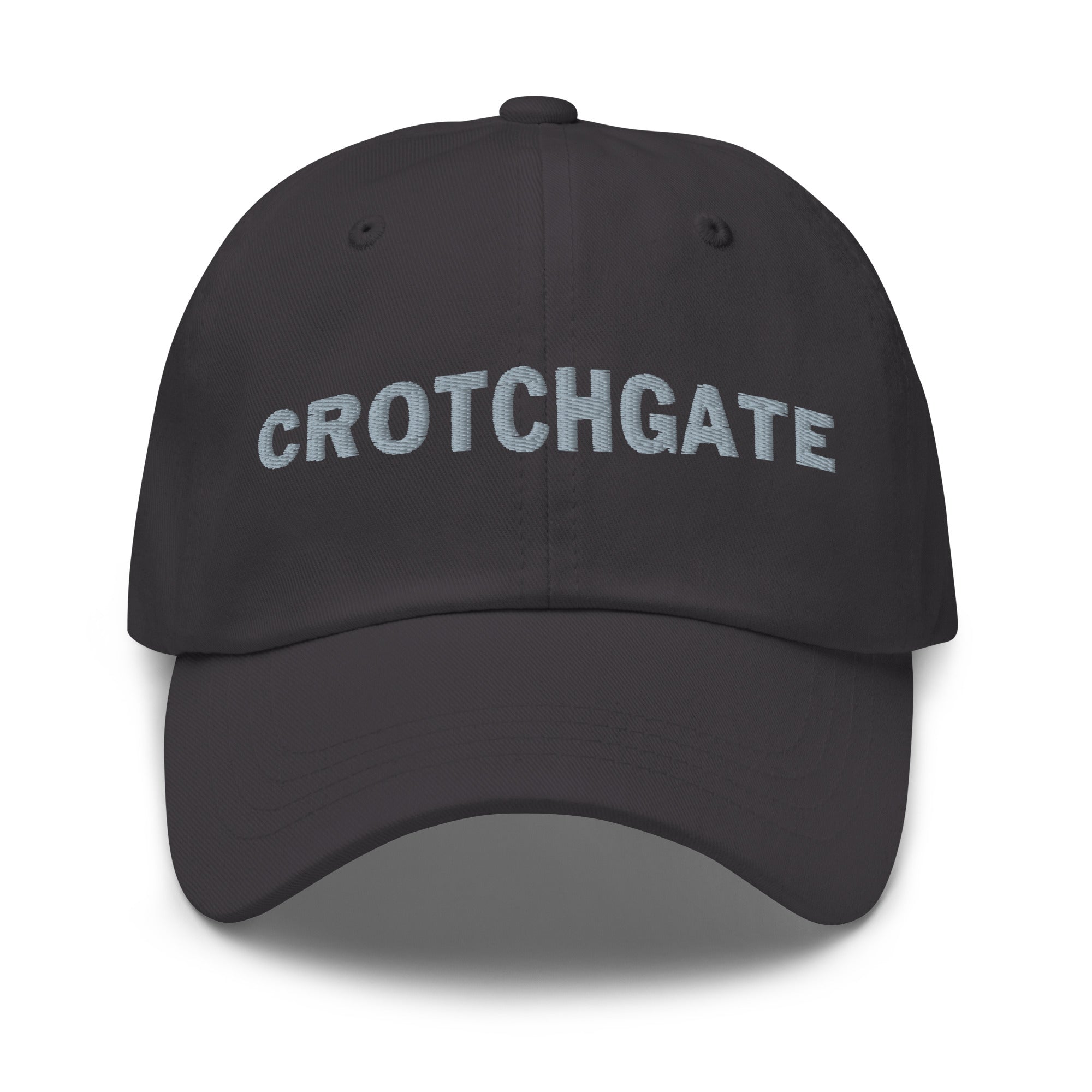 CROTCHGATE Dad Cap — Embroidered Edition