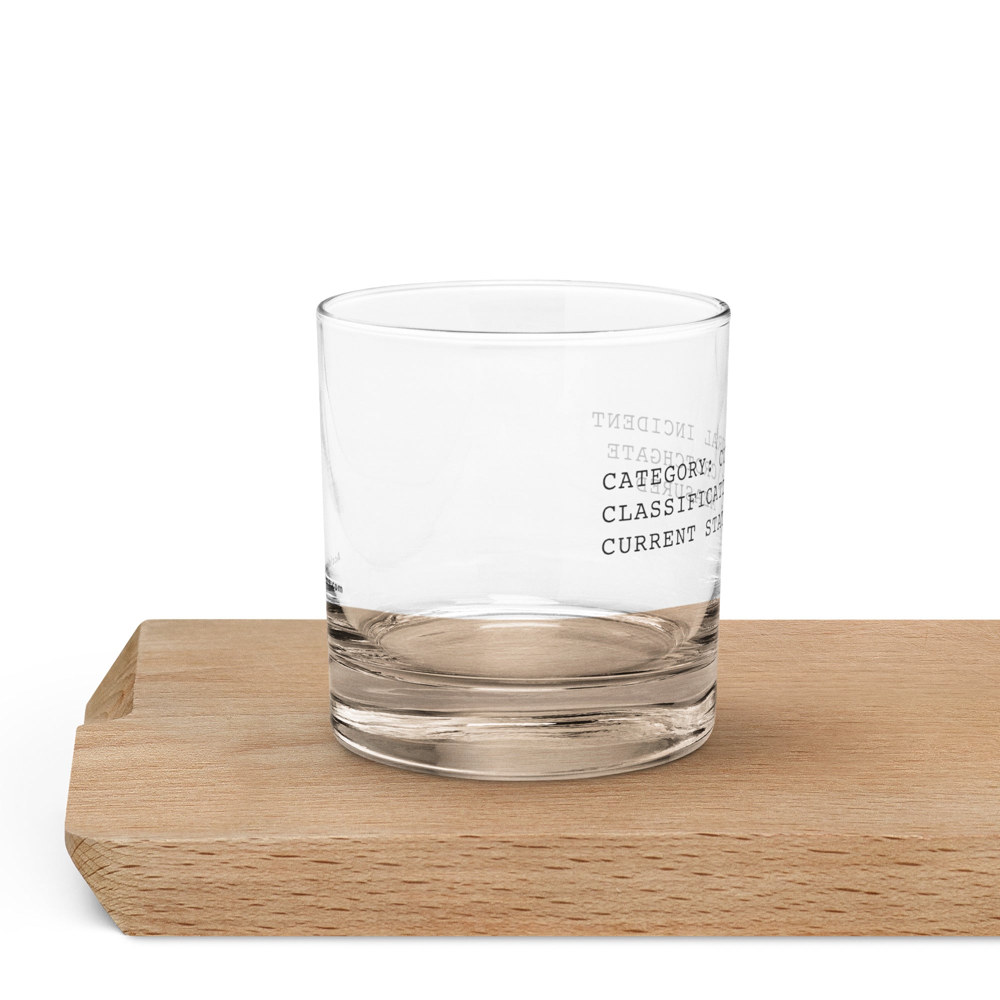 Classification: Crotchgate 10.5 oz Lowball Glass