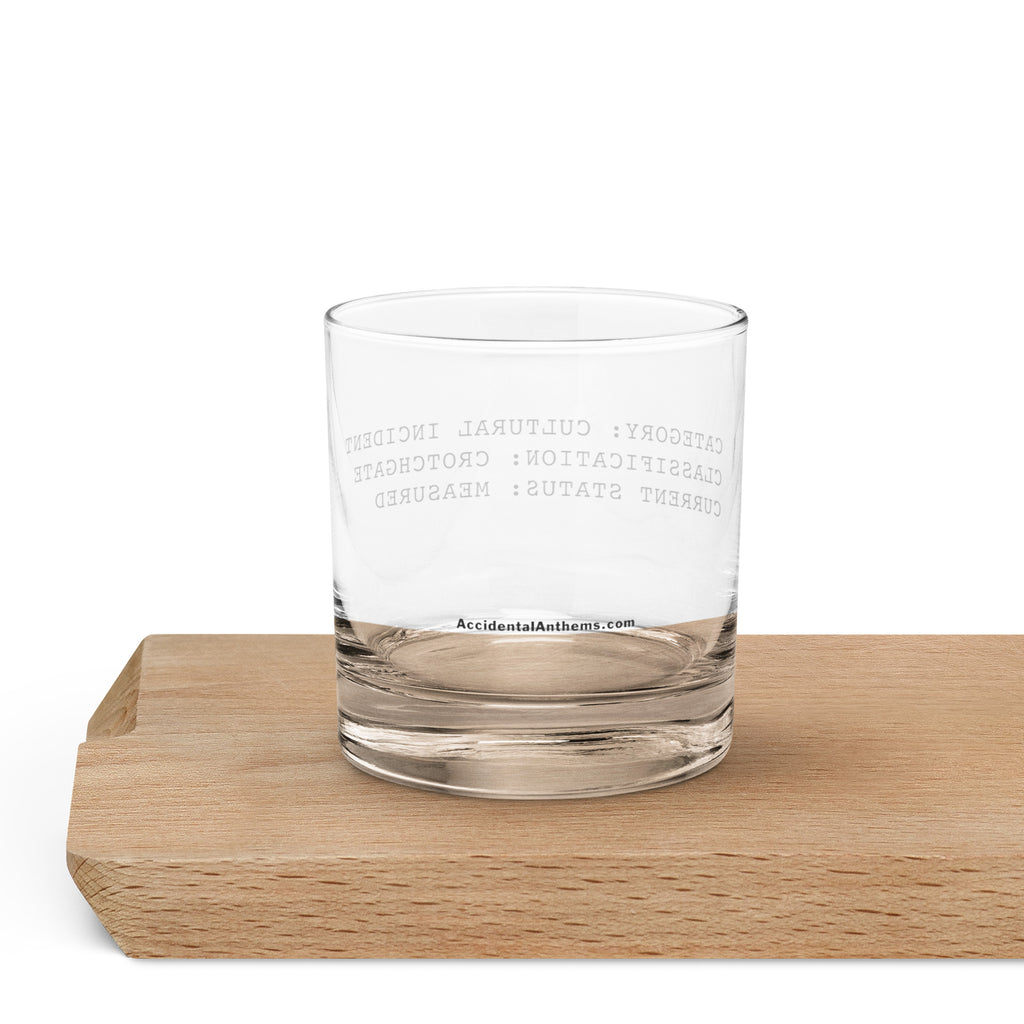 Classification: Crotchgate 10.5 oz Lowball Glass