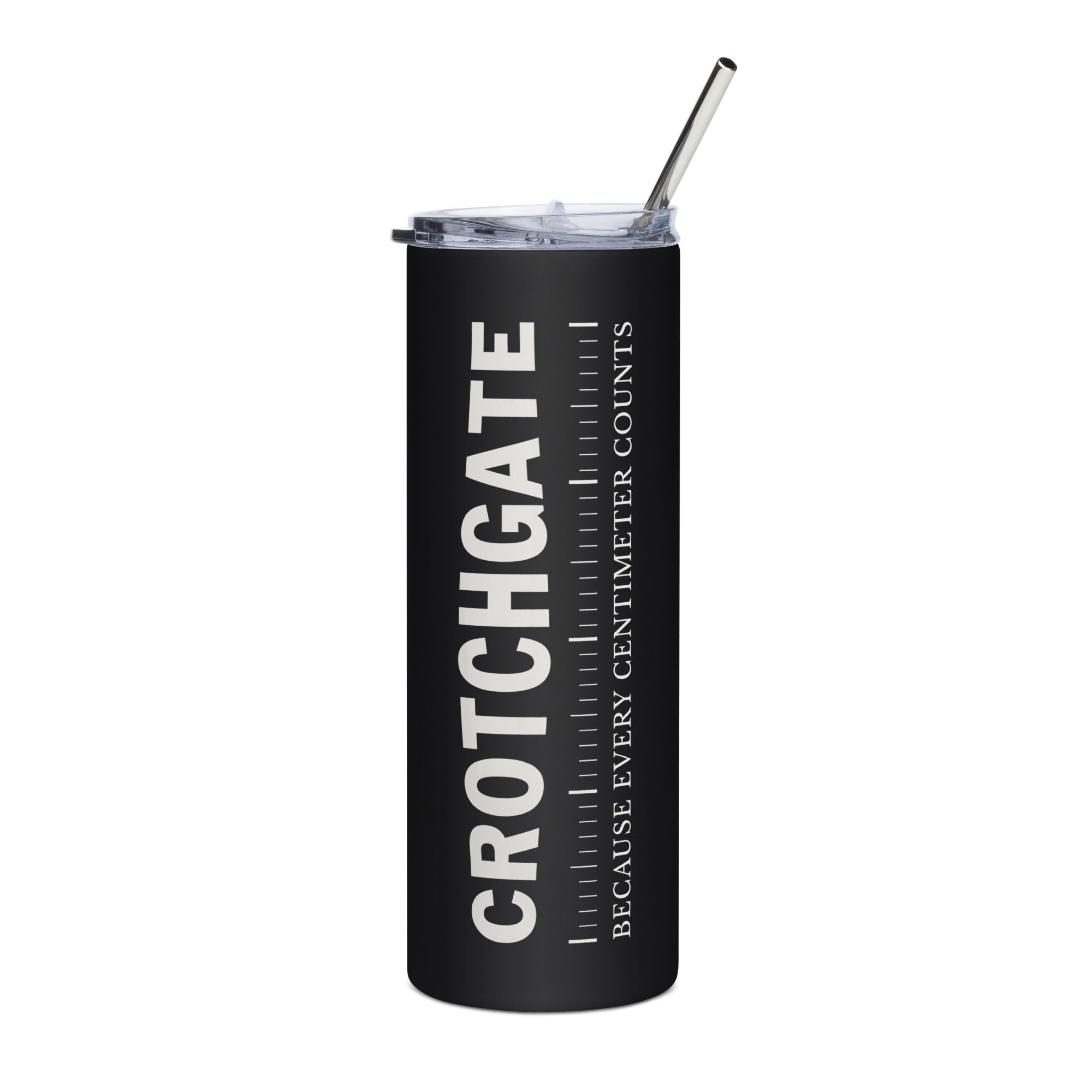 Because Every Centimeter Counts 20 oz Stainless Steel Tumbler