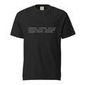 Classification: Crotchgate — Premium Comfort Colors Unisex Tee in Black