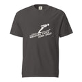 Measure Twice Jump Once — Premium Tee in Charcoal
