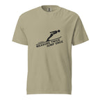 Measure Twice Jump Once — Premium Tee in Khaki