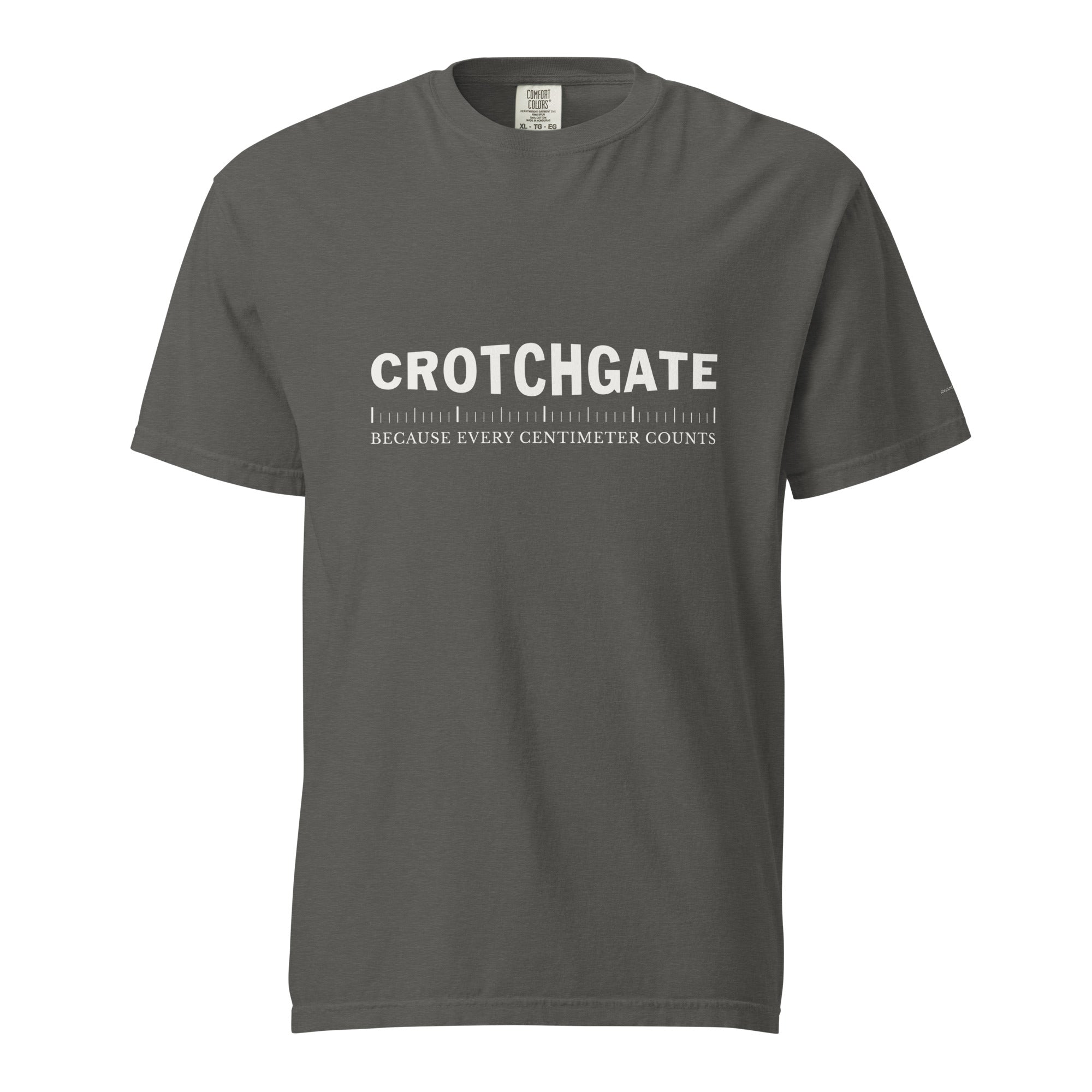 Because Every Centimeter Counts Premium Comfort Colors Unisex T-Shirt — Pepper Edition