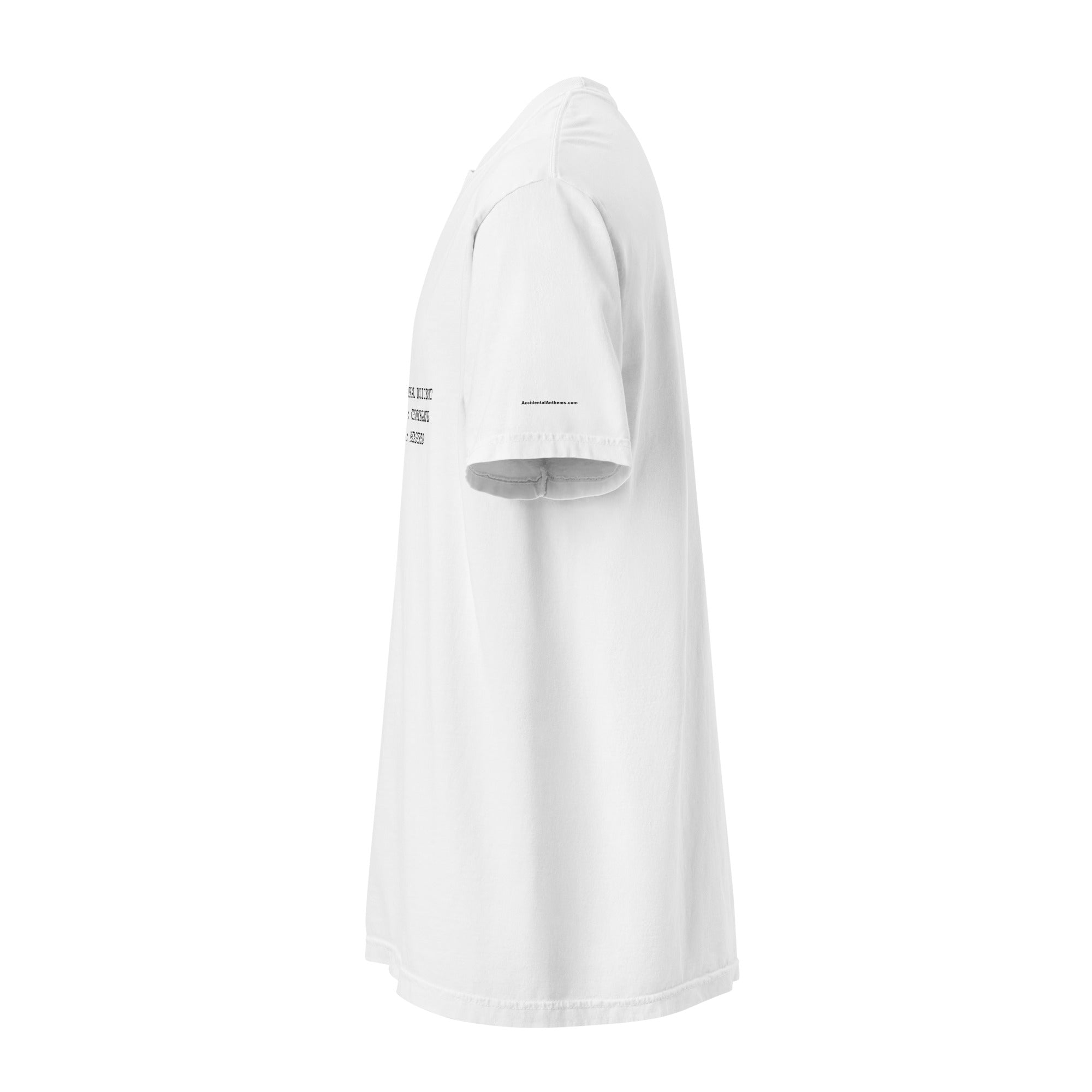 Classification: Crotchgate — Premium Comfort Colors Unisex Tee in White