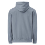Measured Again Today — Premium Hoodie in Blue Jeans