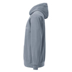 Measured Again Today — Premium Hoodie in Blue Jeans