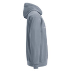 Measured Again Today — Premium Hoodie in Blue Jeans