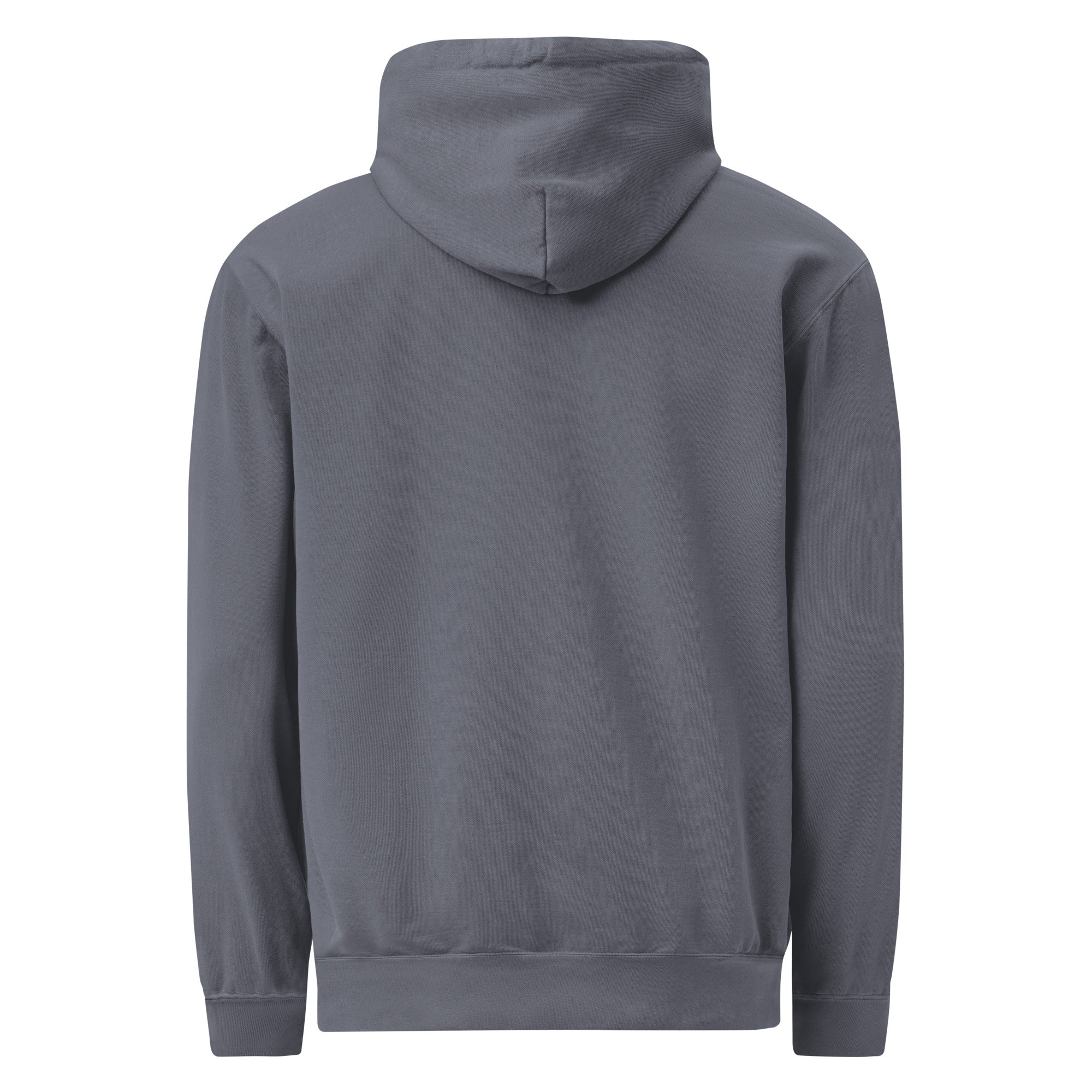 Because Every Centimeter Counts — Premium Comfort Colors Hoodie in Denim Blue