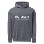 Because Every Centimeter Counts — Premium Comfort Colors Hoodie in Denim Blue