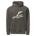Measure Twice Jump Once —Premium Hoodie in Pepper