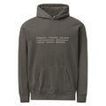 Classification: Crotchgate — Premium Comfort Colors Unisex Hoodie in Pepper