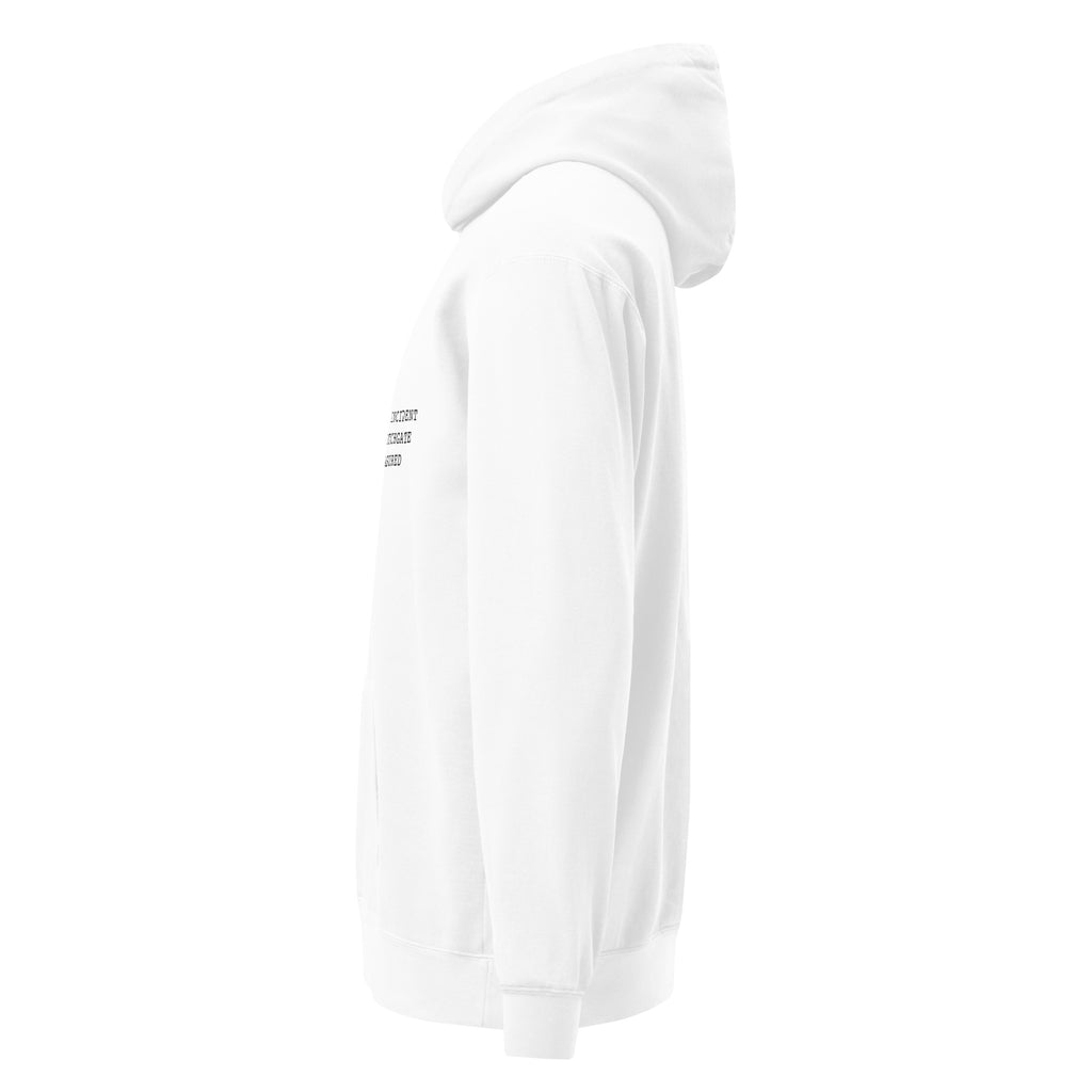 Classification: Crotchgate — Premium Hoodie in White